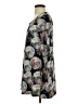 Hand Jive Print Gray Casual Dress Size XS - photo 5