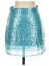 MNG Metallic Teal Formal Skirt Size XS - photo 1