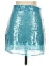 MNG Metallic Teal Formal Skirt Size XS - photo 2