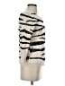 Sigrid Olsen Animal Print Stripes Zebra Print White Ivory Cardigan Size S - photo 4