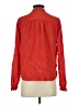 Vince. 100% Silk Red Long Sleeve Silk Top Size S - photo 2