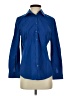 Assorted Brands Blue Long Sleeve Blouse Size S - photo 1