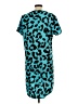 Shein Animal Print Teal Casual Dress Size L - photo 2