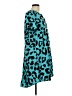 Shein Animal Print Teal Casual Dress Size L - photo 4