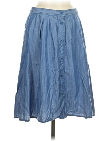 Ann Taylor LOFT Outlet Denim Skirt (view 1)