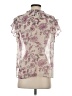 MISA Los Angeles 100% Polyester Pink Short Sleeve Blouse Size S - photo 2