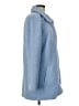 Soft Surroundings 100% Polyester Blue Coat Size M - photo 4
