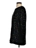 Casual Corner Polka Dots Black Long Sleeve Top Size S - photo 5