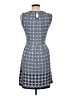 Max Studio Argyle Blue Casual Dress Size L (estimated) - photo 2