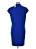 Neiman Marcus Solid Blue Casual Dress Size L - photo 2