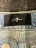 7 For All Mankind Color Block Blue Jeans Size 30 waist - photo 7
