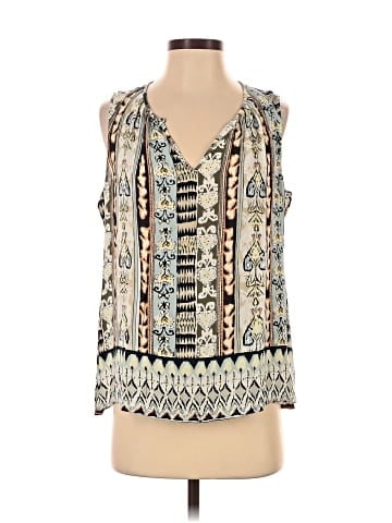 Ecru Sleeveless Blouse (view 1)