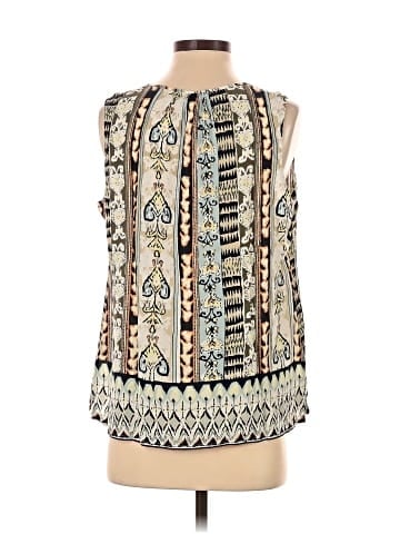 Ecru Sleeveless Blouse (view 2)