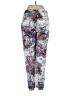 H&M Floral Purple Active Pants Size 2 - photo 2
