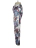 H&M Floral Purple Active Pants Size 2 - photo 5
