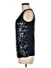 Calvin Klein 100% Nylon Black Sleeveless Top Size M (petite) - photo 5