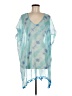 Unbranded 100% Polyester Blue Poncho One size - photo 1