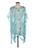Unbranded 100% Polyester Blue Poncho One size - photo 2