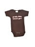 Assorted Brands Print Brown Short Sleeve Onesie Size Newborn - photo 1