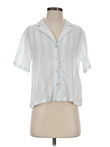 Cynthia Rowley Short Sleeve Blouse (view 1)