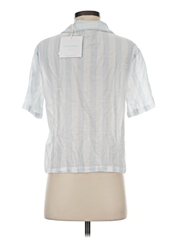 Cynthia Rowley Short Sleeve Blouse (view 2)