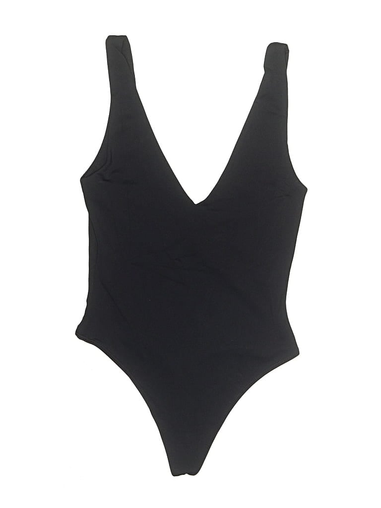 Pre-owned Babaton Bodysuit In Black