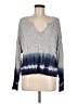 Roxy Gray Long Sleeve Top Size M - photo 1