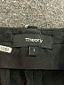 Theory Solid Black Dress Pants Size 2 - photo 4