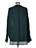 Vince. 100% Silk Teal Long Sleeve Silk Top Size M - photo 2