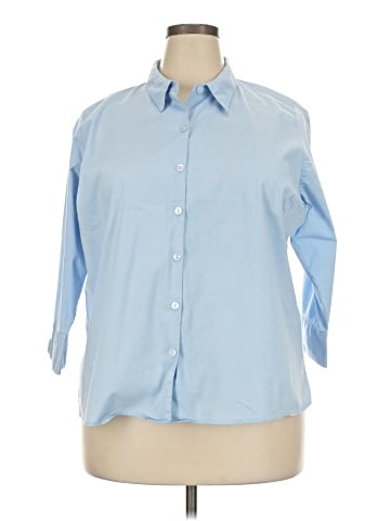 SONOMA life + style 3/4 Sleeve Button-Down Shirt (view 1)