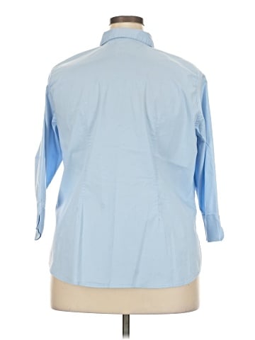 SONOMA life + style 3/4 Sleeve Button-Down Shirt (view 2)