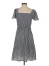 Monteau Stripes Gray Casual Dress Size S - photo 2