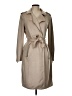 T Tahari Tan Trenchcoat Size L - photo 1