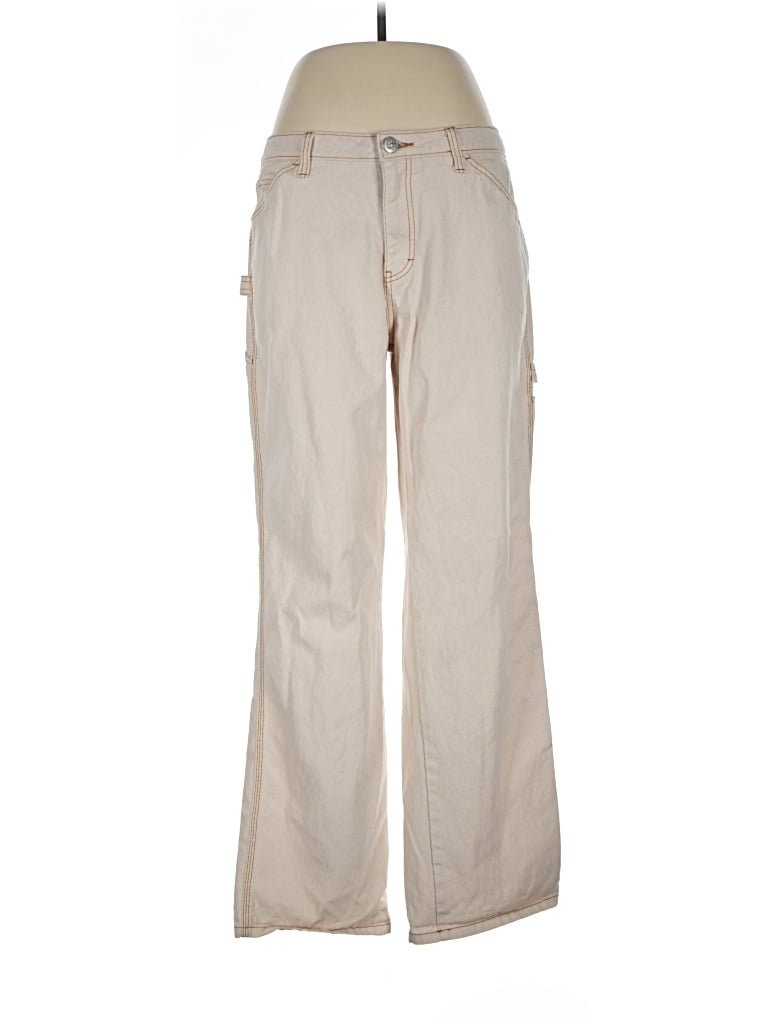Pre-owned Assorted Brands Jeans In Tan