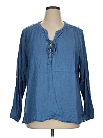 Curations 3/4 Sleeve Blouse (view 1)