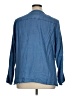 Curations 100% Lyocell Blue 3/4 Sleeve Blouse Size 1X - photo 2