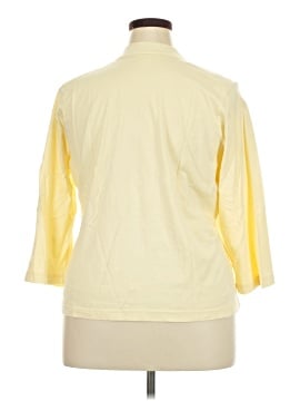 Cj Banks 3/4 Sleeve Button-Down Shirt (view 2)