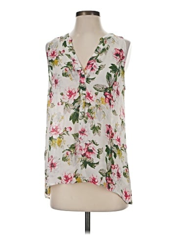 Joie Sleeveless Silk Top (view 1)