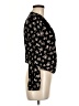 Mi ami 100% Rayon Black Long Sleeve Blouse Size M - photo 4