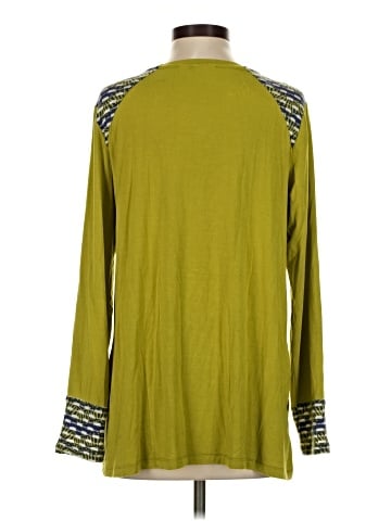 LOGO by Lori Goldstein Long Sleeve Blouse (view 2)