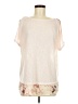 Unbranded Ivory Short Sleeve Top Size M - photo 1