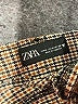 Zara Houndstooth Brown Casual Pants Size M - photo 7