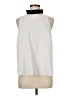 J.Crew 100% Polyester White Sleeveless Top Size M - photo 1