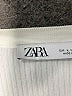 Zara Ivory Long Sleeve Henley Size L - photo 7