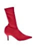 Zara Red Ankle Boots Size EU 38 - photo 1