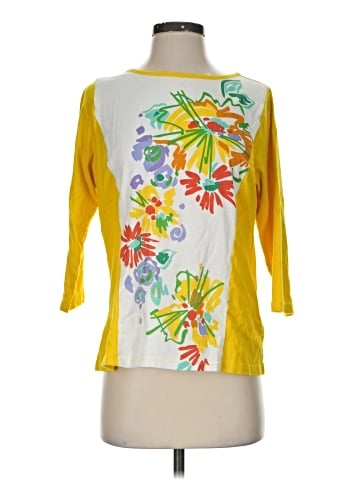 Bob Mackie 3/4 Sleeve Top (view 1)