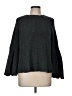 B. Haute by L. Bartlett 100% Cotton Gray Pullover Sweater Size M - photo 1