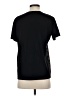 Escada 100% Cotton Floral Black Short Sleeve Top Size S - photo 2