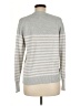 Ann Taylor LOFT Hearts Silver Pullover Sweater Size M - photo 2
