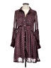 Opullence 100% Polyester Paisley Burgundy Casual Dress Size S - photo 1